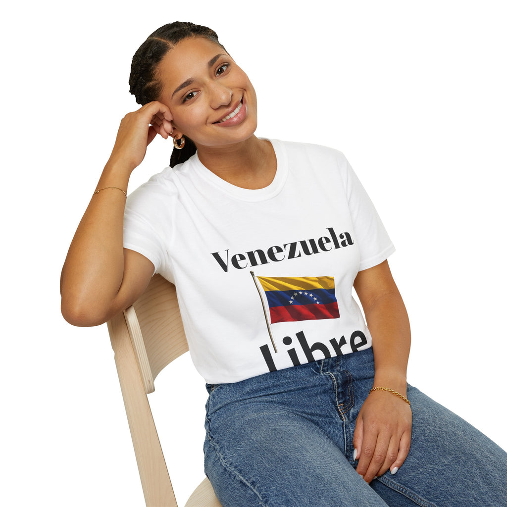 Venezuela Libre - Unisex Softstyle T-Shirt