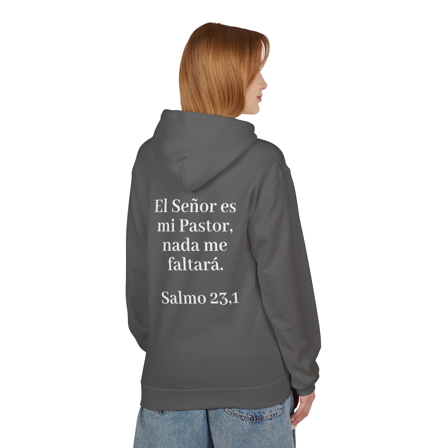 El Señor es mi Pastor - Unisex Midweight Soft style Fleece Hoodie - En multiples colores
