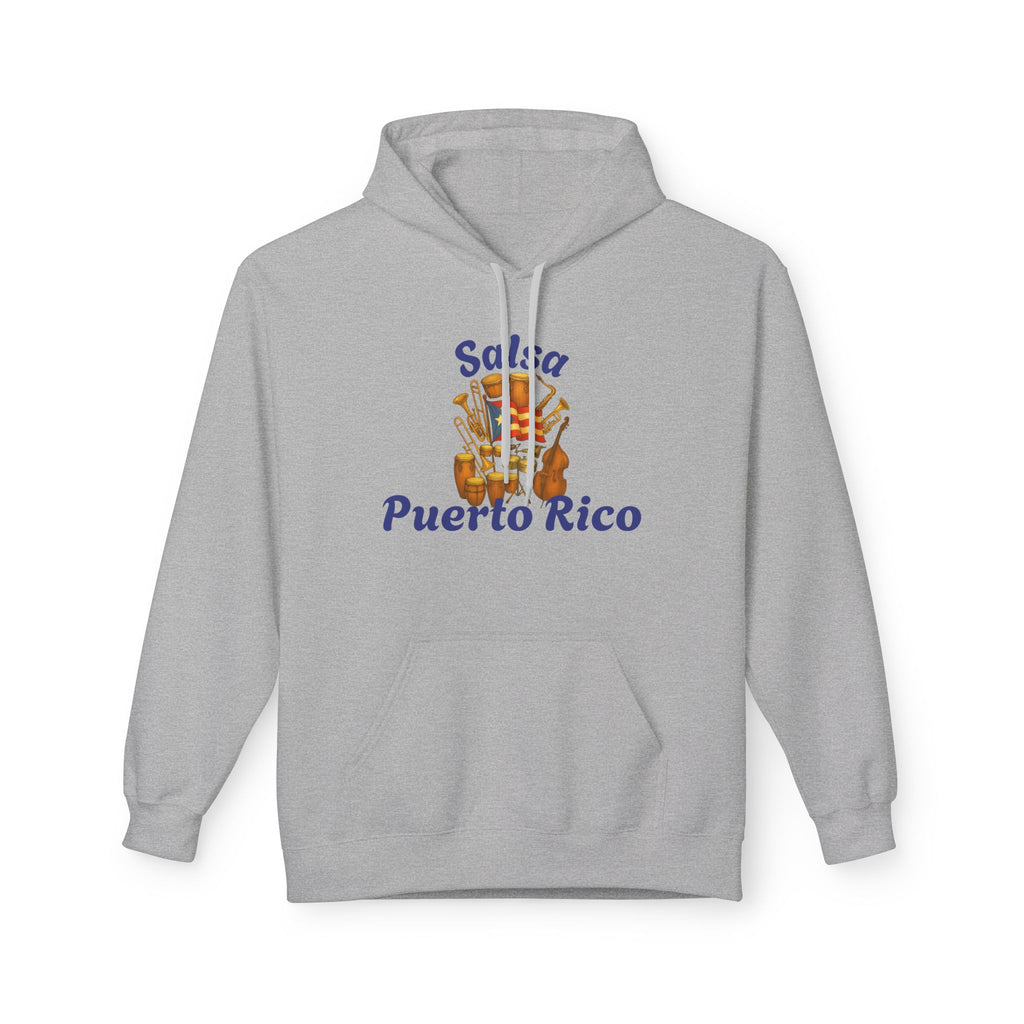 Salsa - Puerto Rico - Unisex Midweight Softstyle Fleece Hoodie
