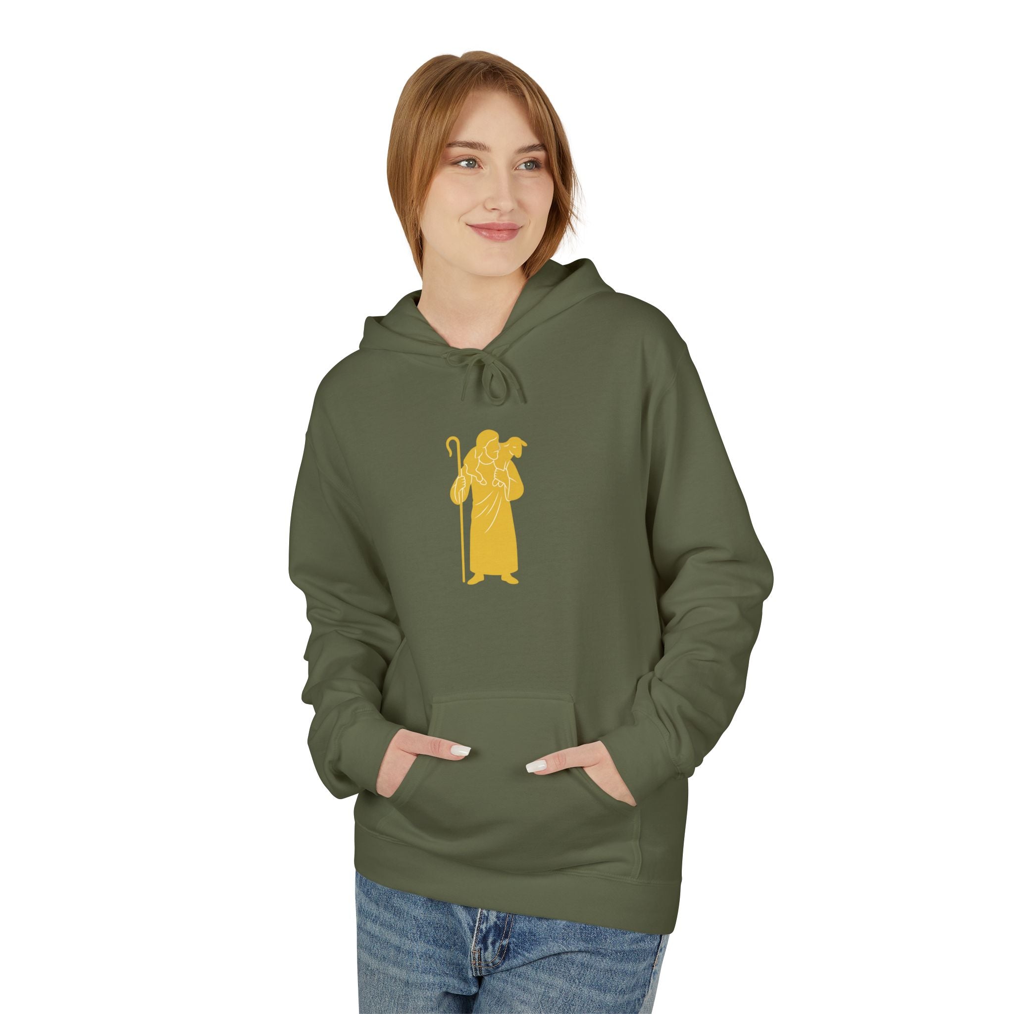 El Señor es mi Pastor - Unisex Midweight Soft style Fleece Hoodie - En multiples colores