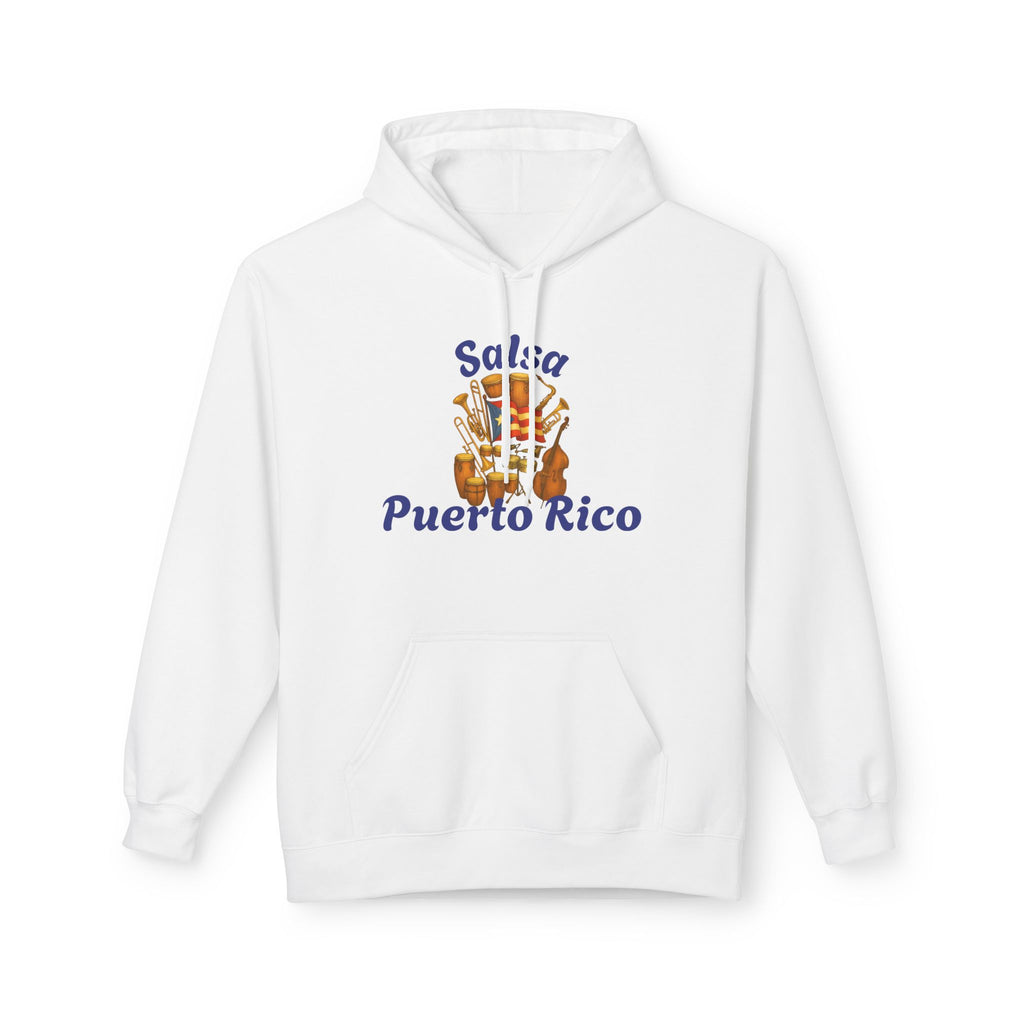 Salsa - Puerto Rico - Unisex Midweight Softstyle Fleece Hoodie