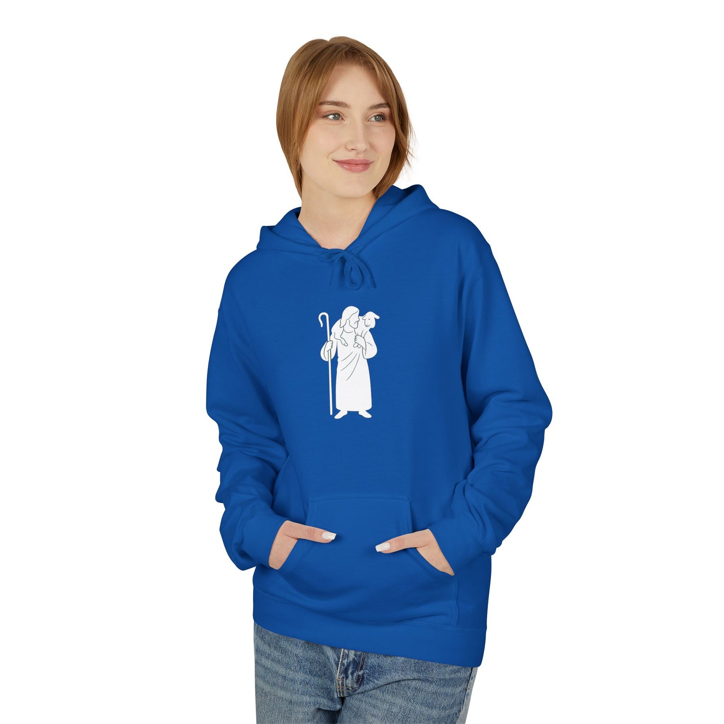 El Señor es mi Pastor - Unisex Midweight Soft style Fleece Hoodie - En multiples colores