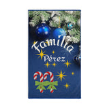 Copy of Christmas Hand Towel with Family Last Name - Personalize how you want