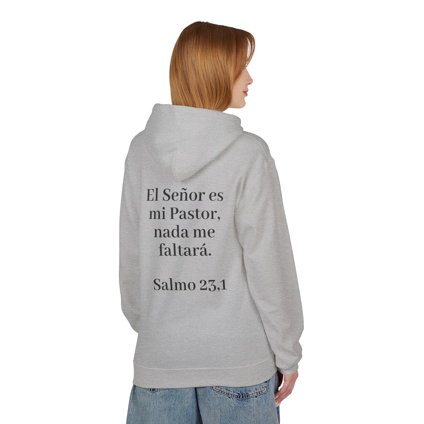 El Señor es mi Pastor - Unisex Midweight Soft style Fleece Hoodie - En multiples colores