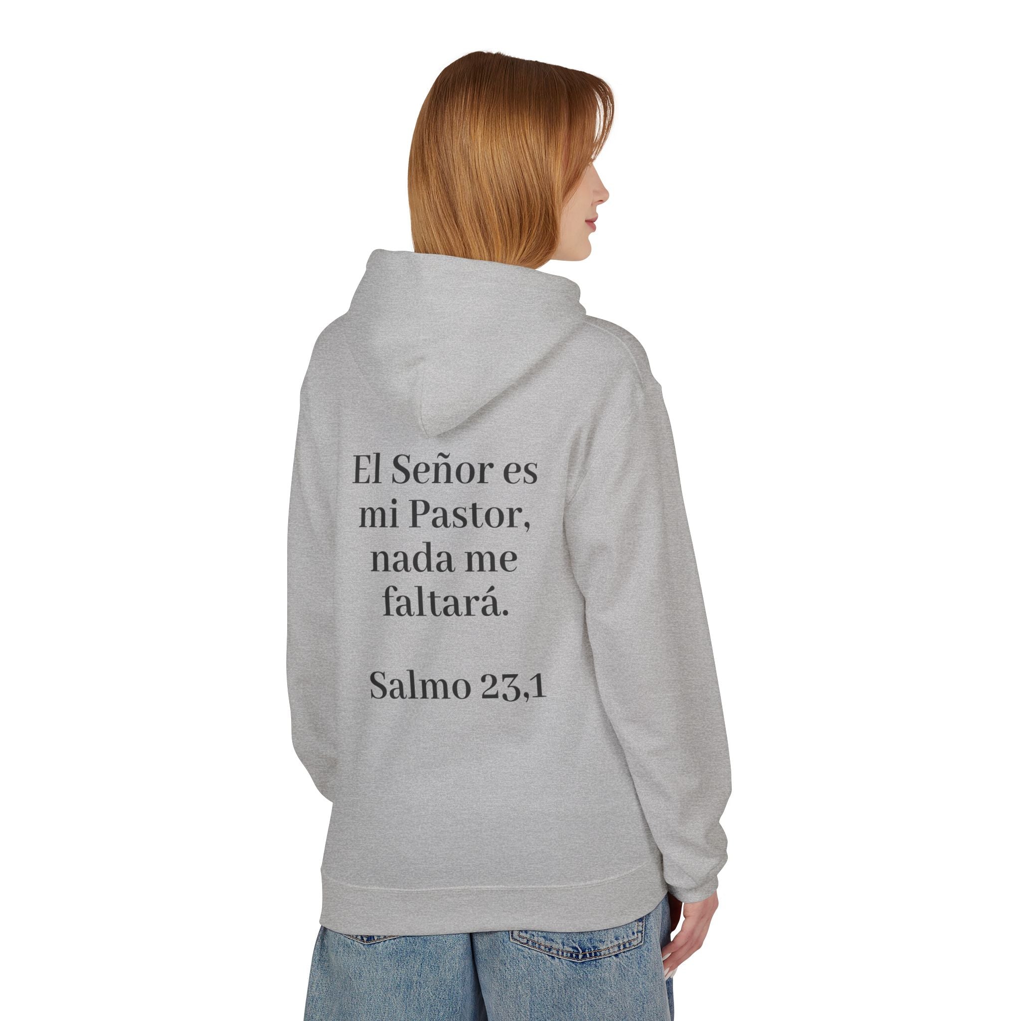 El Señor es mi Pastor - Unisex Midweight Soft style Fleece Hoodie - En multiples colores