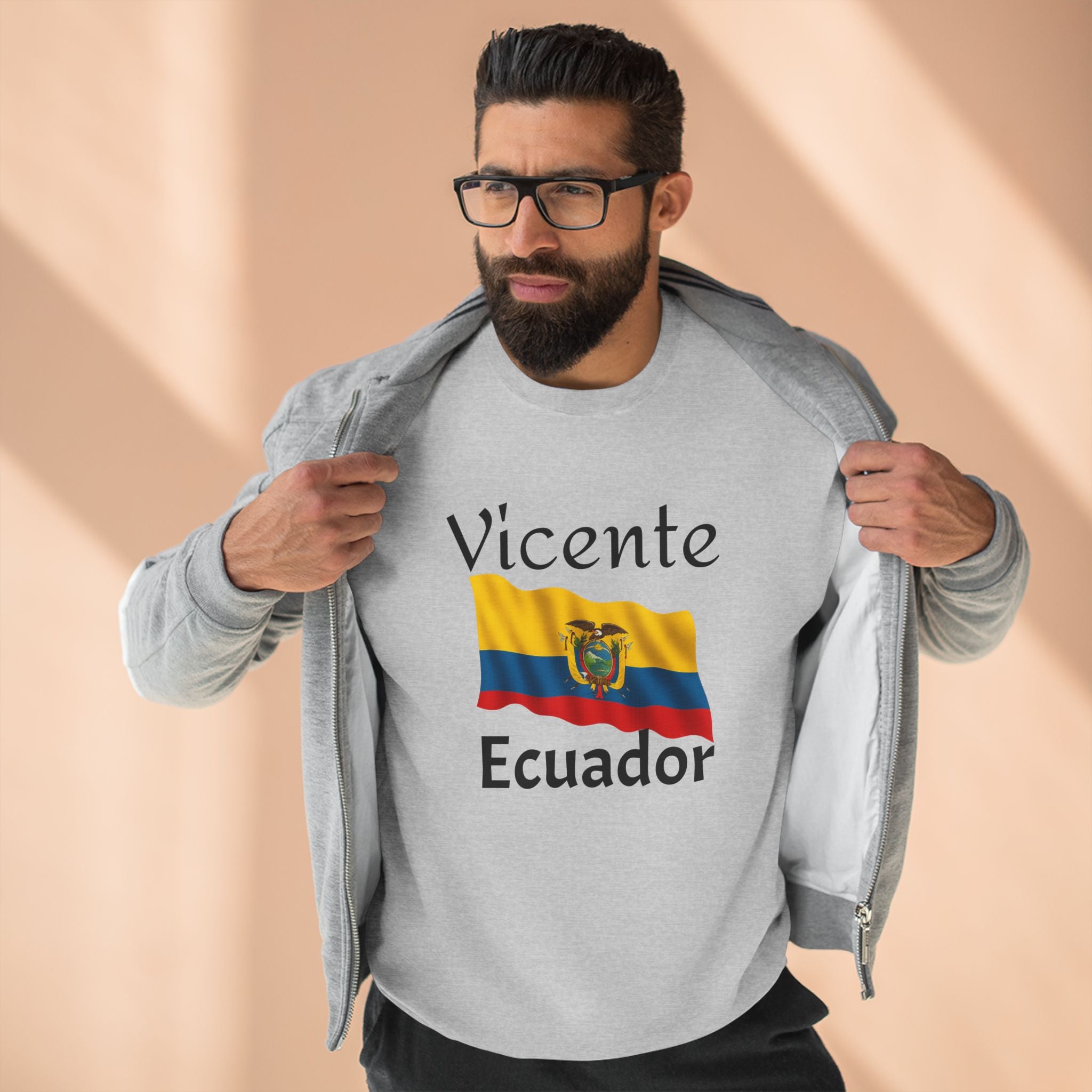 Unisex Crewneck Sweatshirt - Ecuador with personalization