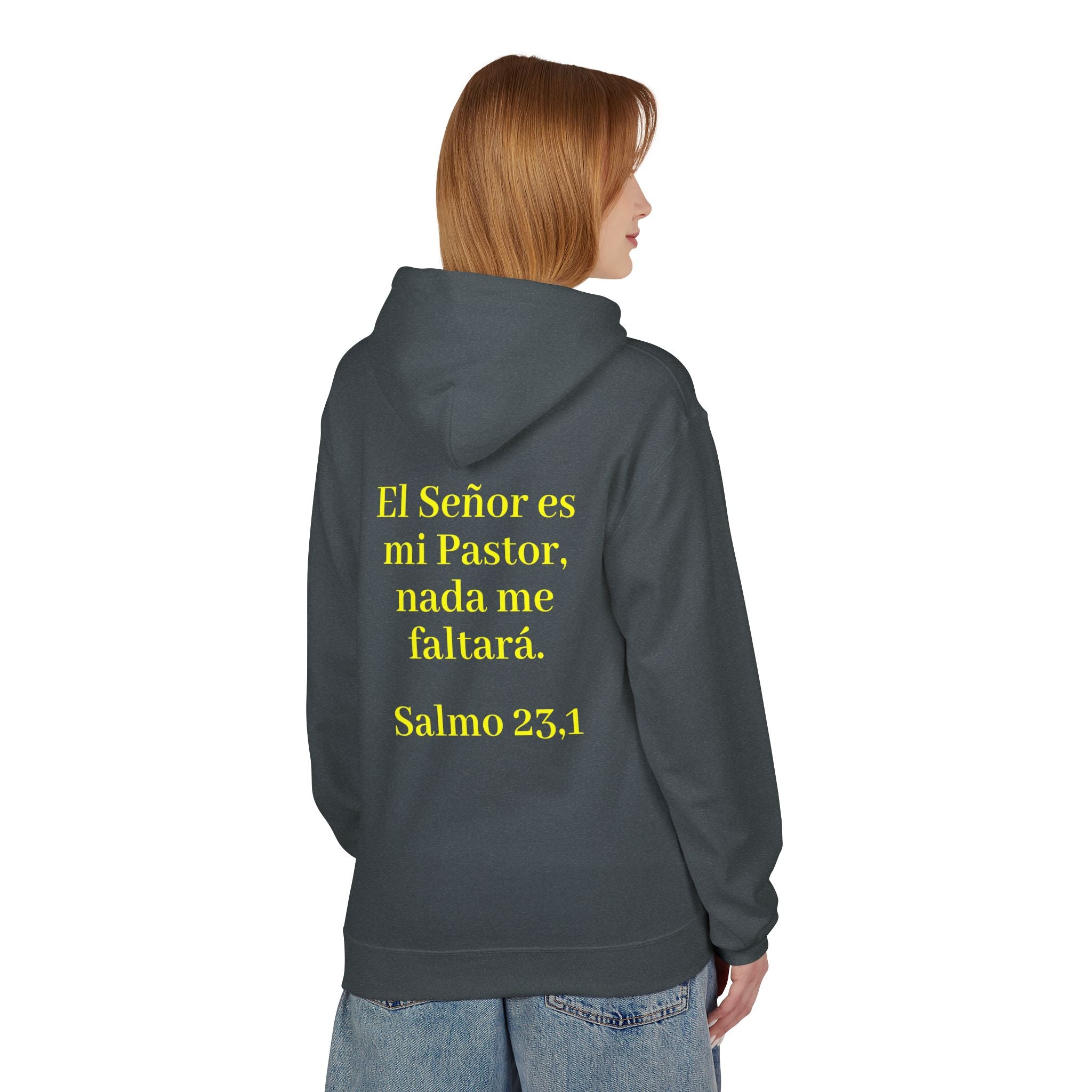 El Señor es mi Pastor - Unisex Midweight Soft style Fleece Hoodie - En multiples colores