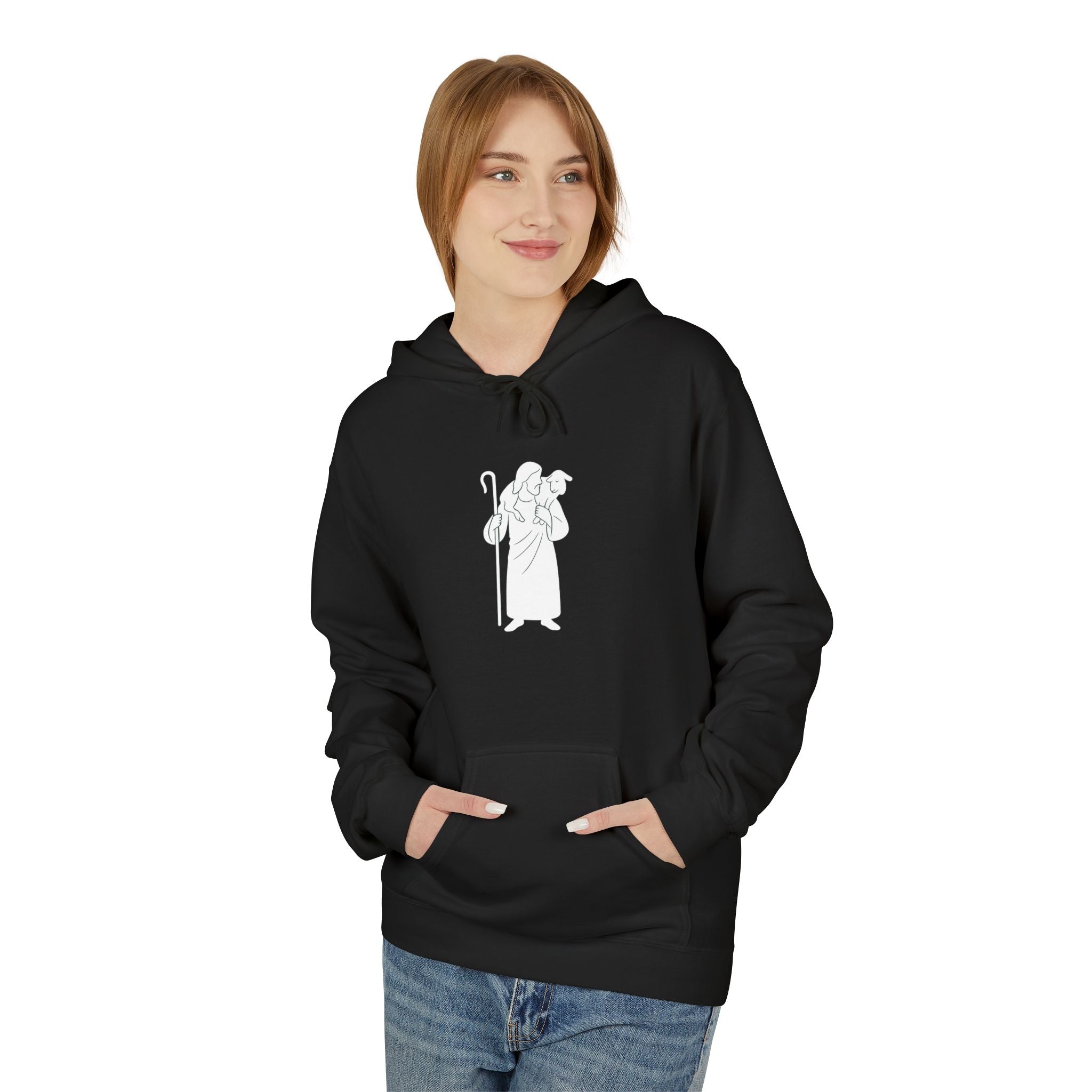 El Señor es mi Pastor - Unisex Midweight Soft style Fleece Hoodie - En multiples colores