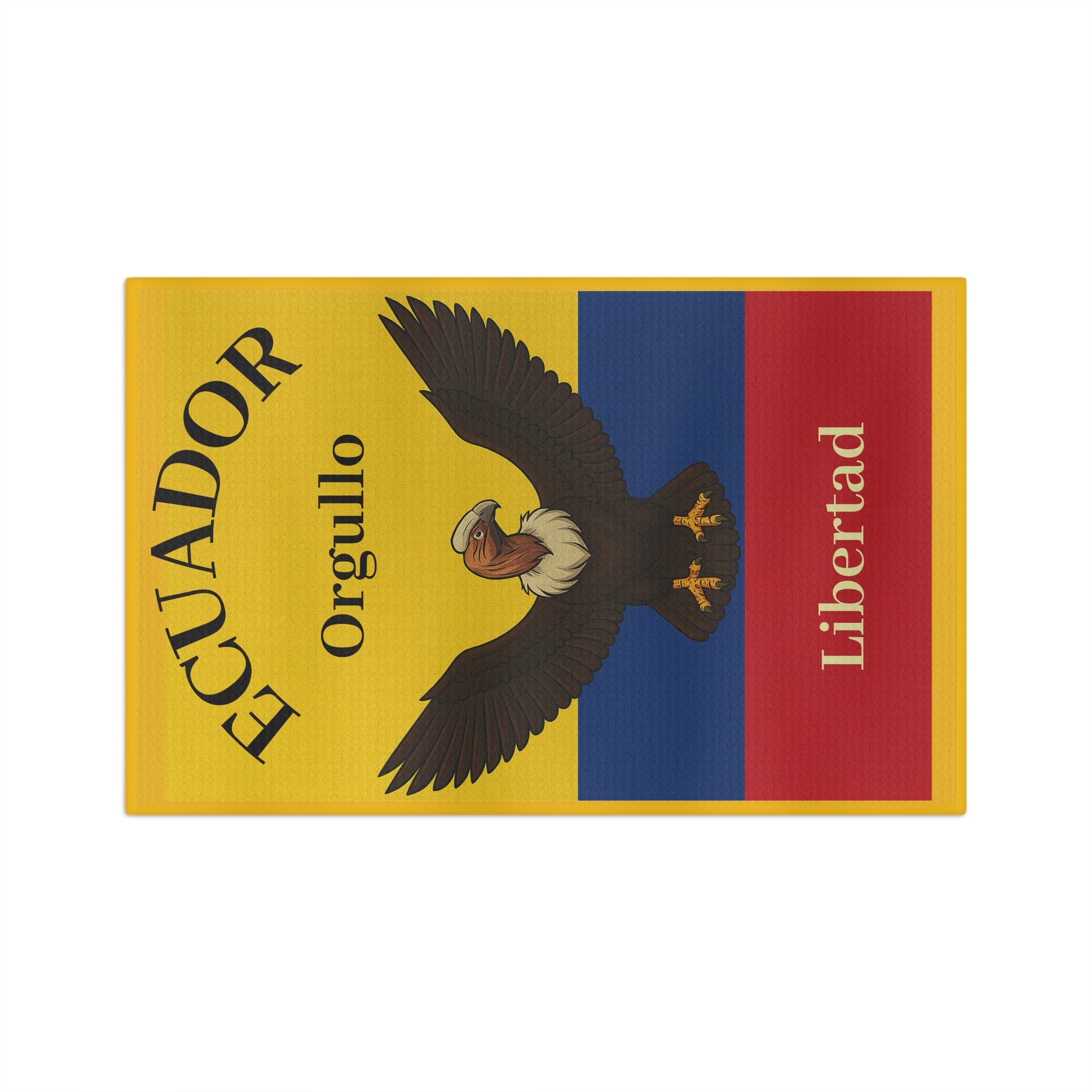 Microfiber Tea Towel 25"x16" - Ecuador