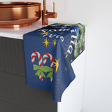 Copy of Christmas Hand Towel with Family Last Name - Personalize how you want