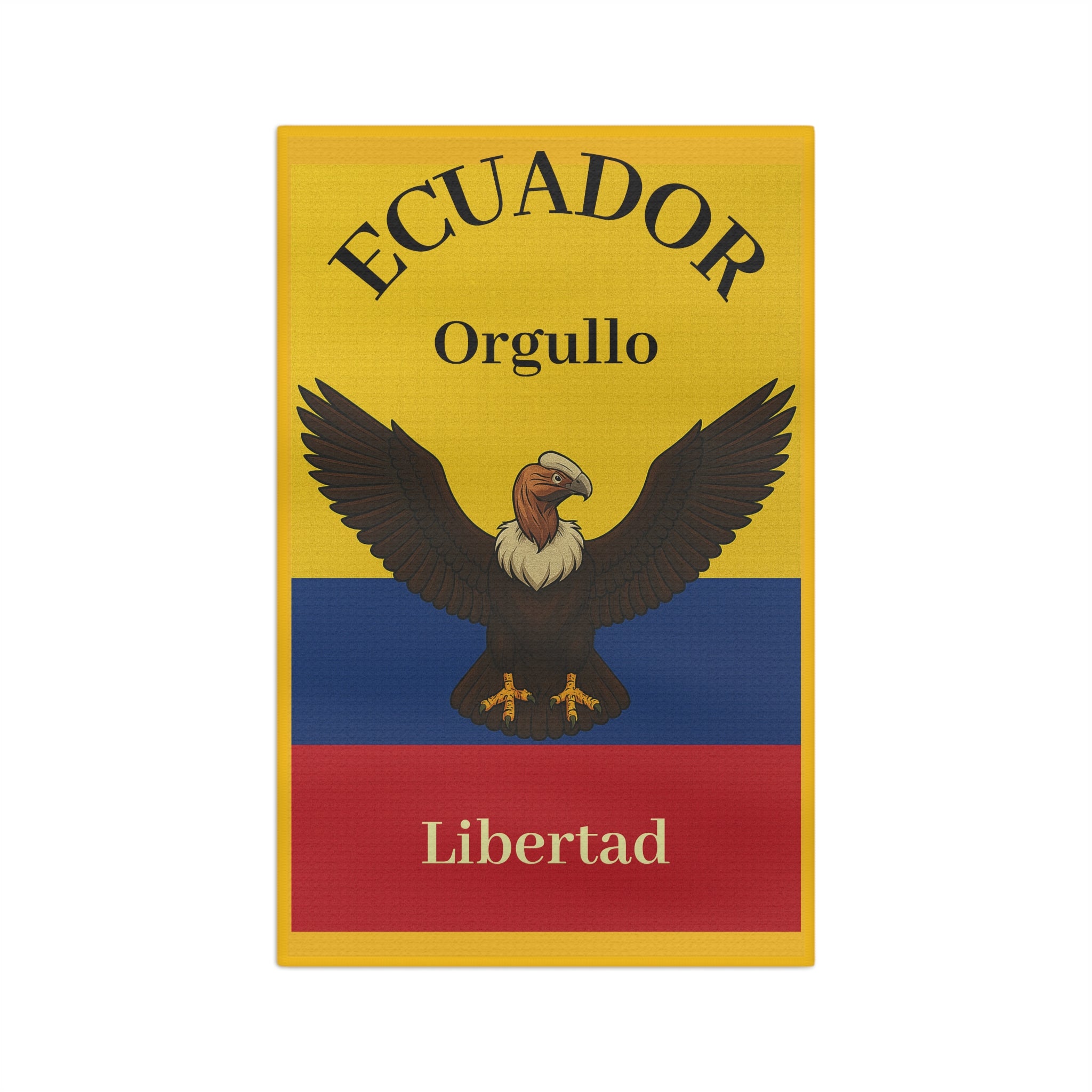Microfiber Tea Towel 25"x16" - Ecuador