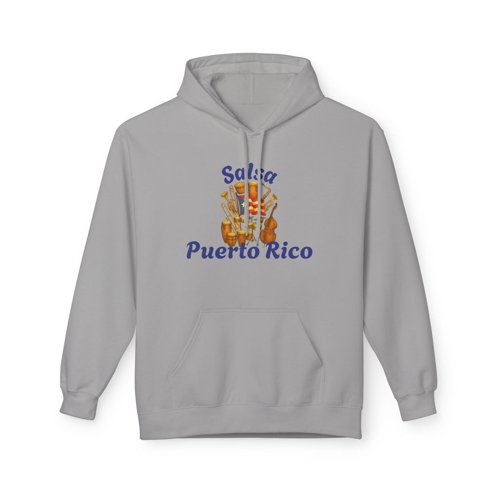 Salsa - Puerto Rico - Unisex Midweight Softstyle Fleece Hoodie