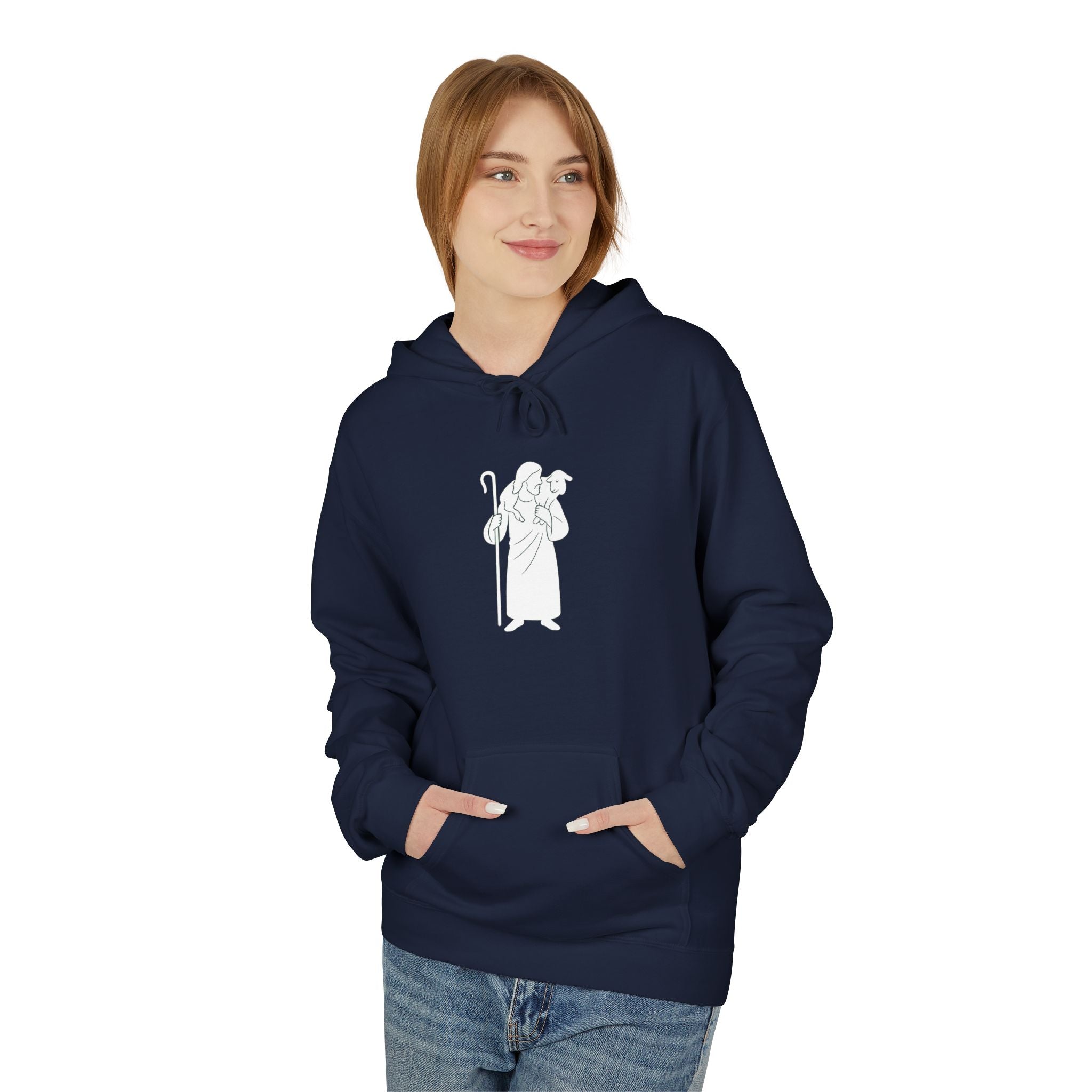 El Señor es mi Pastor - Unisex Midweight Soft style Fleece Hoodie - En multiples colores