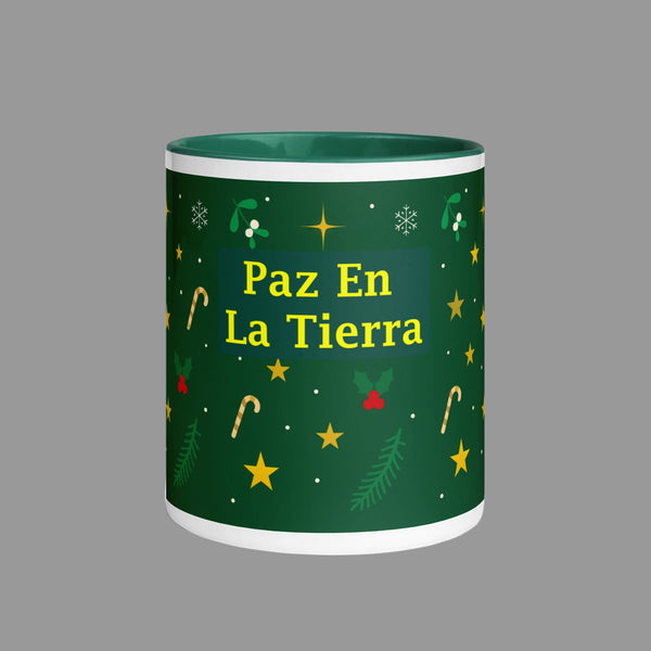 Taza color interior - Paz En La Tierra