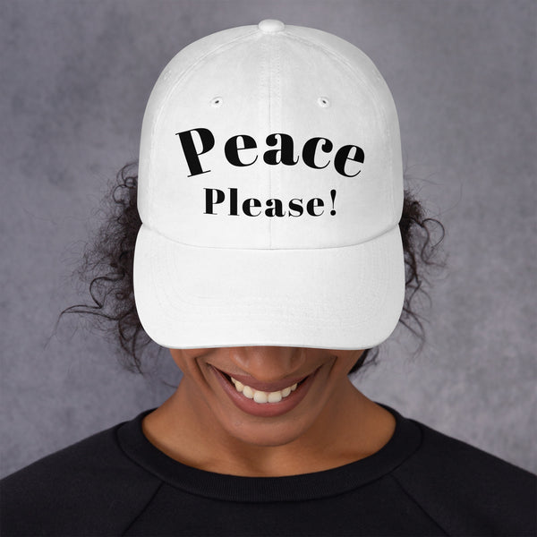 Peace Please! Sports Cap – Stylish Casual Headwear