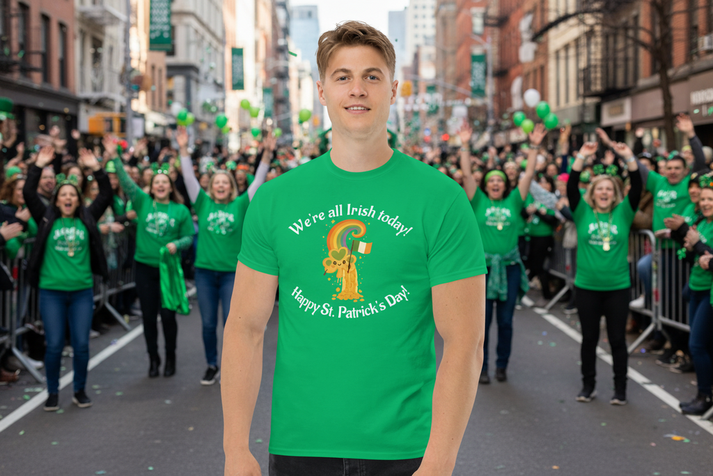 We're All Irish Today! Unisex St. Patrick's Day T-Shirt