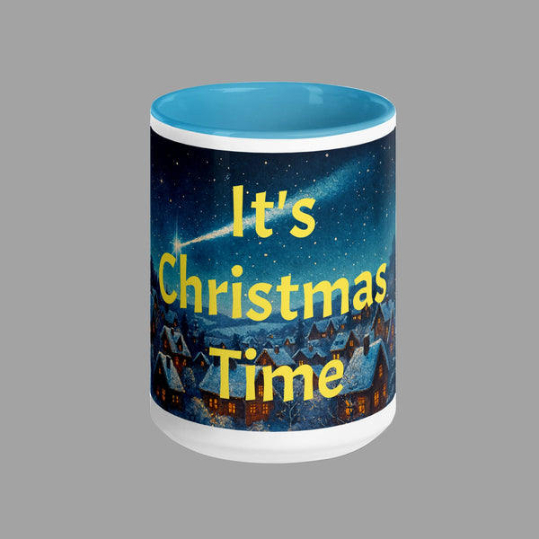 Mug with Color Inside – It’s Christmas Time